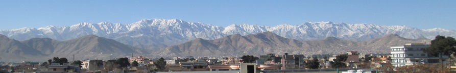 Première neige à Kaboul
