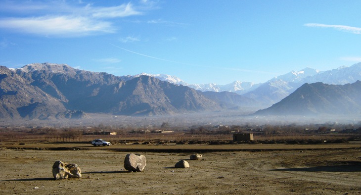 Vallée de Tagab, un matin d'hiver