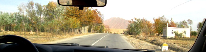 Sur la route entre Kunduz et Taloqan